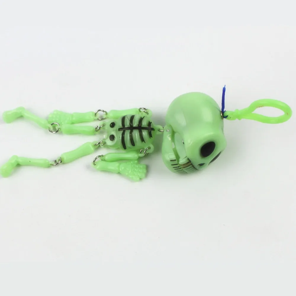 Новинка светится в темноте движущаяся игрушка-скелет Хэллоуин вечерние украшения карнавал светящаяся человеческая модель игрушки подарок