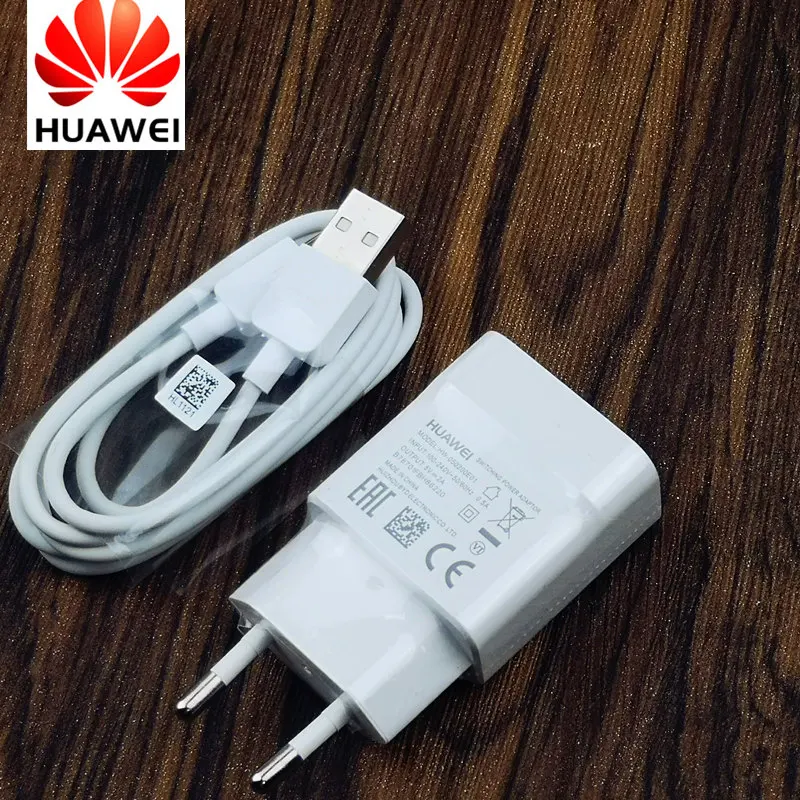 

Original huawei y9 charger 5V/2A EU Adaptor Micro usb cable for p10 lite p9 lite p8 y7 Y9 y8 2018 honor 9 lite 7x y6 prime