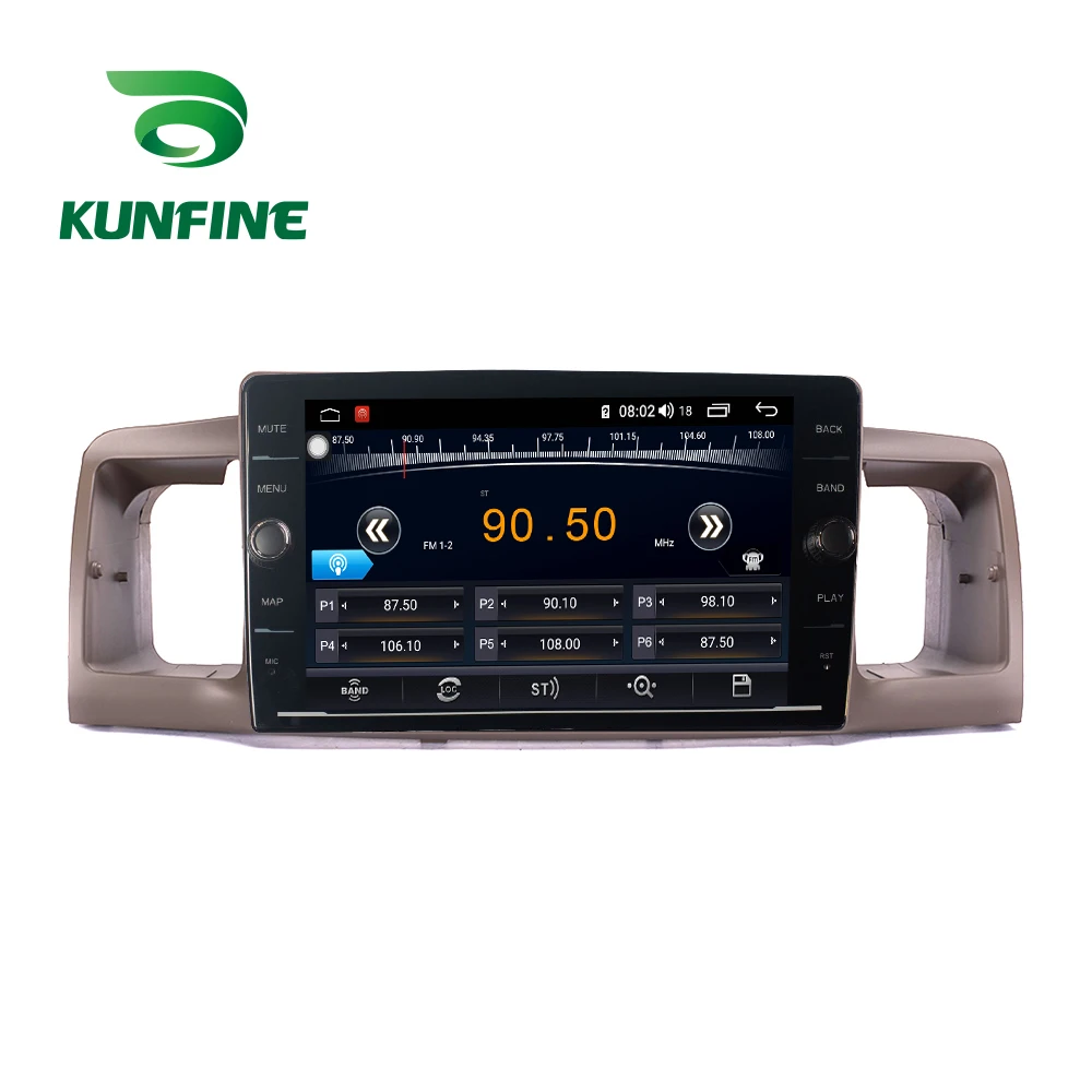 Cheap Octa Core RAM 4GB Android 8.1 Car DVD GPS Navigation Player Deckless Car Stereo For Toyota Camry 2007-2011 Radio Headunit 6