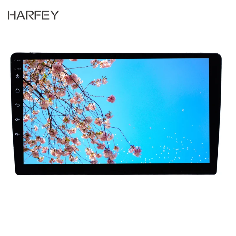 Harfey 1Din Универсальный gps Авто Радио Стерео Android 8 0/8 1 10 дюймов Автомобильный