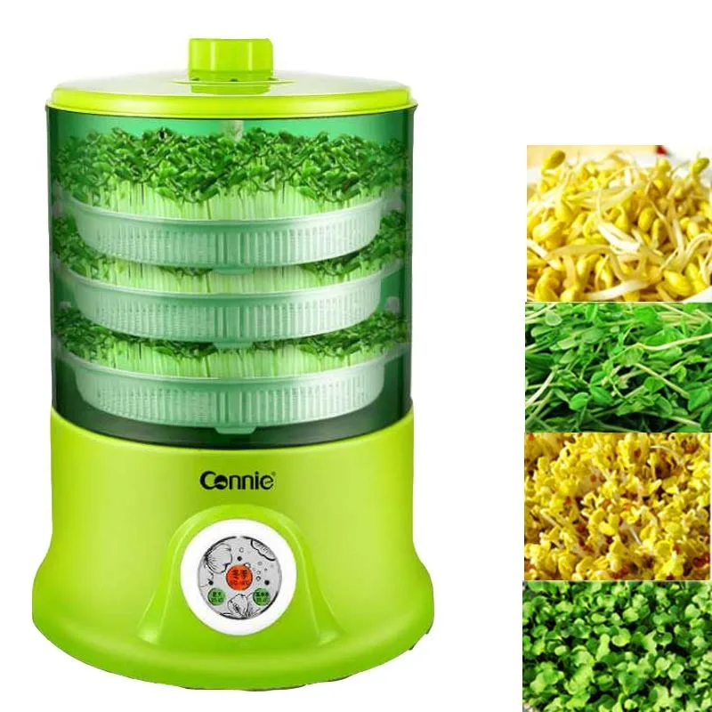 

Intelligent Multi-functional Bean Sprouts Machine 3 Layers Large Capacity Intelligent Multi-functional Smart Bean Sprouts Maker