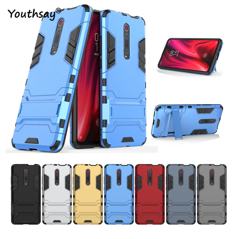 

sFor Xiaomi Redmi K20 Case Luxury Robot 6.39" Hard Back Coque Fundas Phone Case For Xiaomi Mi 9T Cover For Redmi K20 Case
