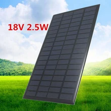 

18V 2.5W 138mA Universal Solar Panels Mini Solar Cells Polycrystalline Silicon DIY Battery Power Charge Module