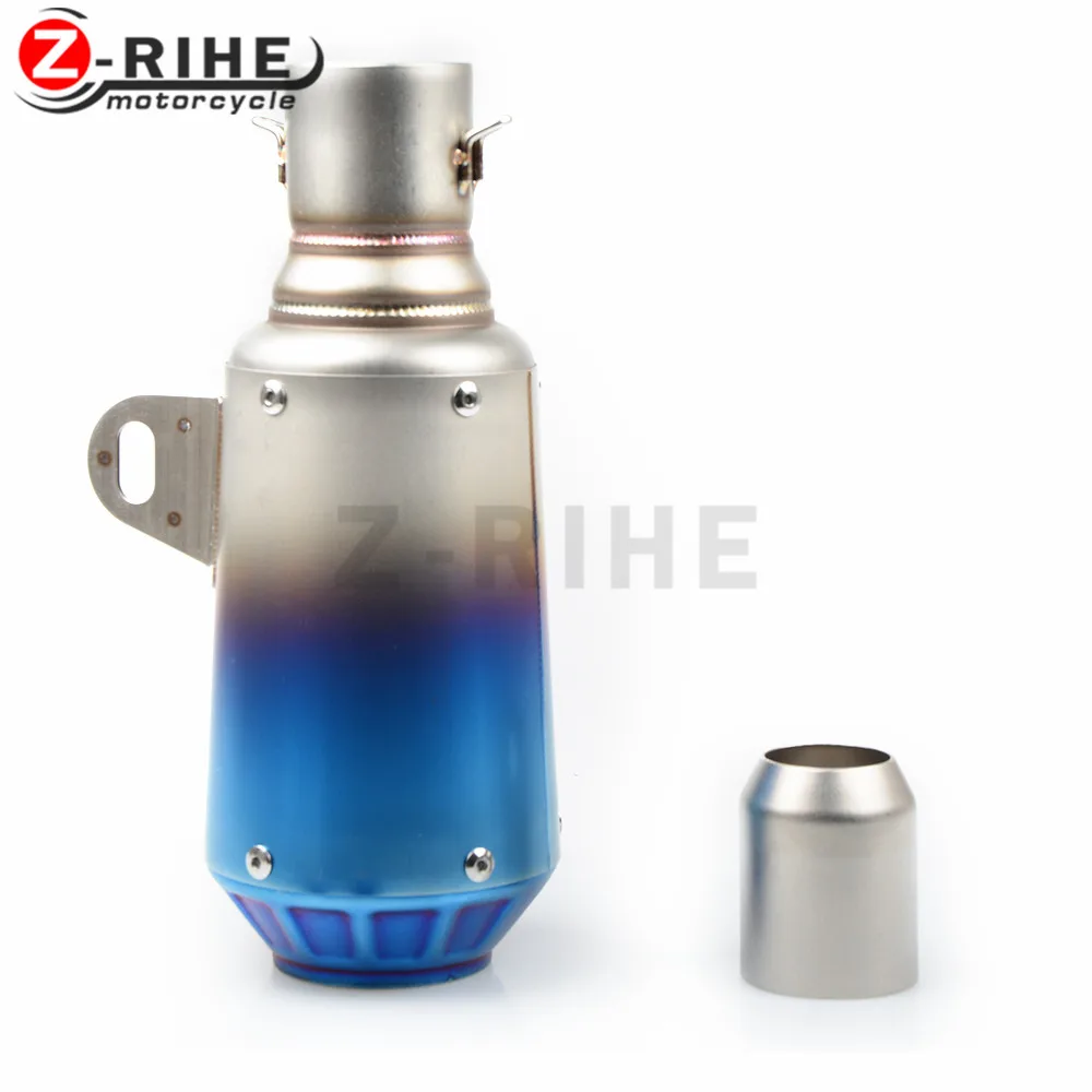 

for Universal Fiber Motorcycle Exhaust Pipe Muffler Inlet 36-51mm Motorbike Exhaust Mufflers For triumph yamaha ktm bmw suzuki h