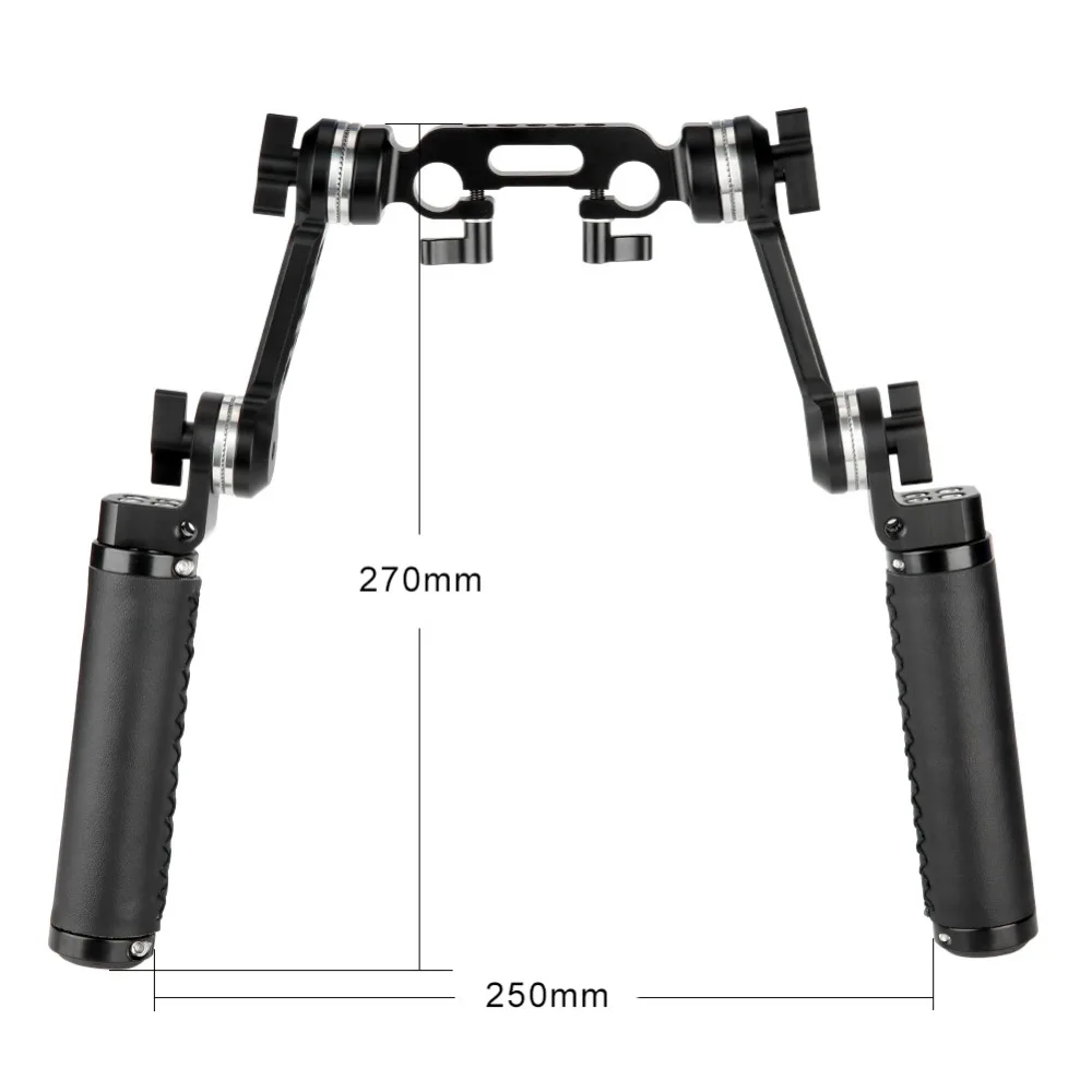 NICEYRIG Наплечная установка 15 мм стержень удлинить ARRI Rossette рукоятка плечо Поддержка DSLR камера видео съемки стабилизатор фотографии