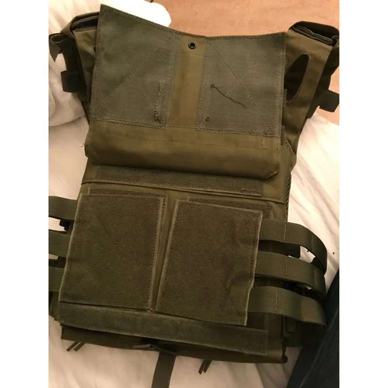 Airsoft 1000D Molle тактический жилет упрощенная версия военный нагрудный защитный открытый амфибия карманы пластина Перевозчик