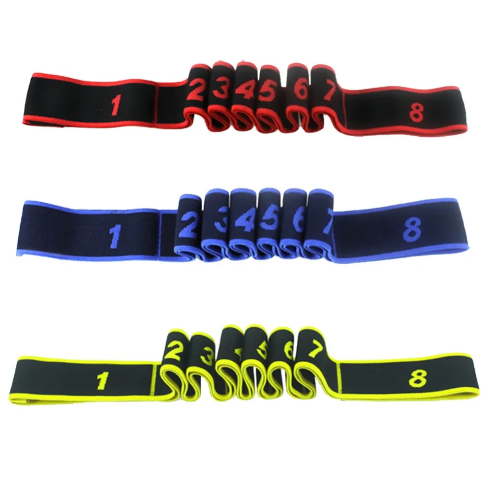

Women Man Yoga Fitness Resistance Band Child Kid Latin Dance Elastic Stretch Belt Pull Strap Exercise Training Workout Equipment