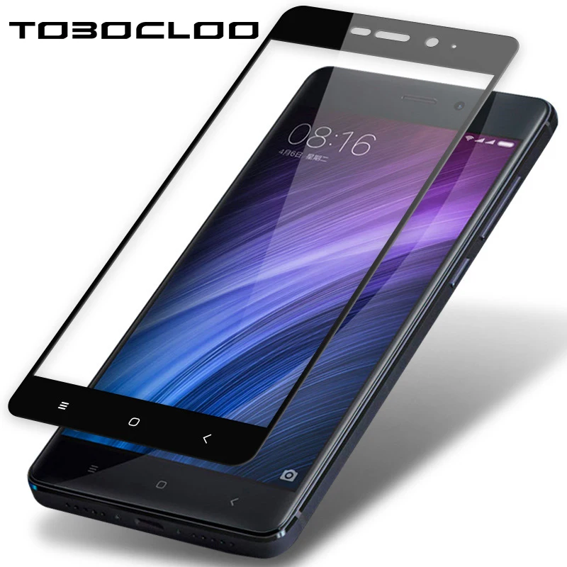 

TOBOCLOO Full Tempered Glass For Xiaomi Note 4X 4 Global Version 5A 4A Pro Prime 5 5 Plus Screen Protector Protective Film
