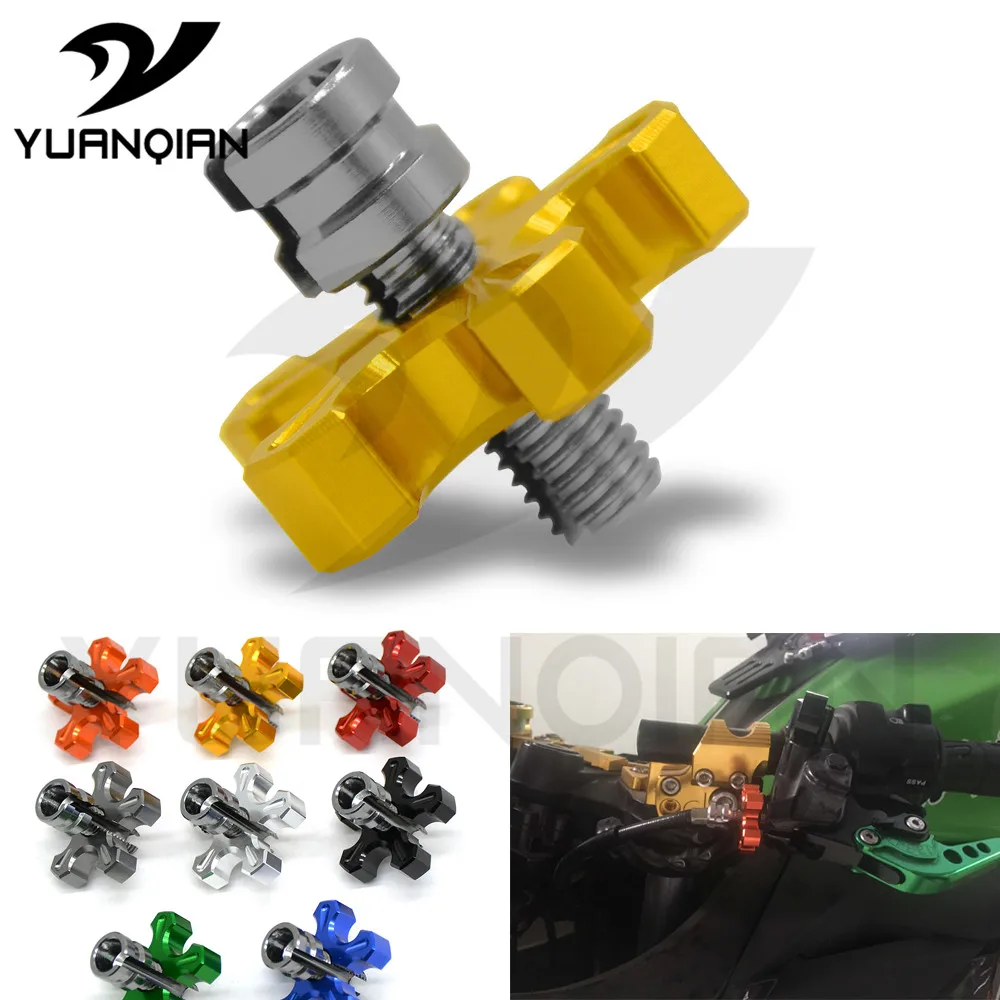 8/10mm motorcycle  clutch wire adjustment cable Adjuster Screw FOR suzuki gsxr600 gsxr750 XC W SMR LC SXF EXC CRF YZF KXF WRF