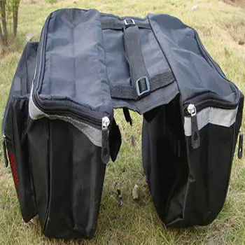 

Waterproof Cycling Double Pannier Storage Bags Bike Rear Rack Double Pannier Storage Bags New