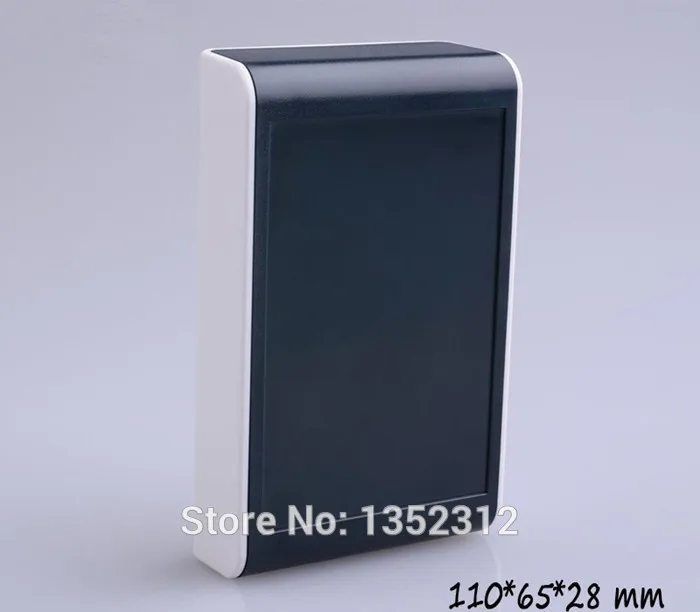 

5 pcs/lot 110*65*28mm plastic project box abs enclosures for electronics plastic pcb enclosures instrument case DIY project box