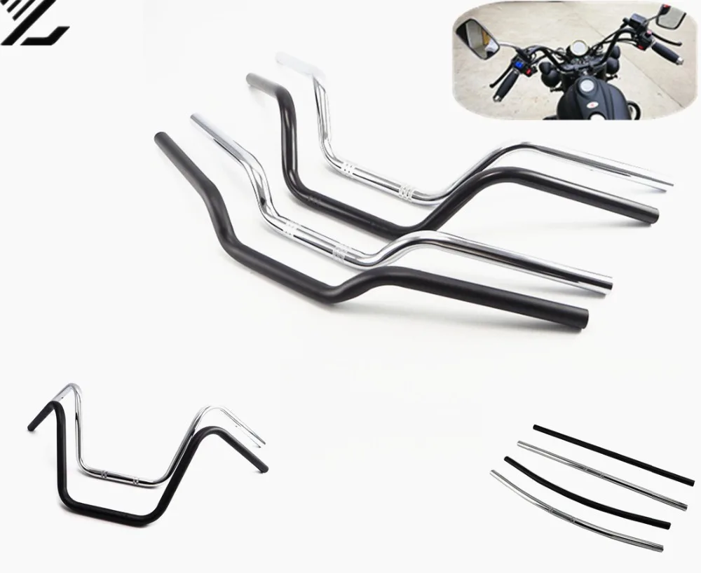 

Motorcycle Handlebar Z Bar For Suzuki Street Road Cruiser For Harley 883 1200 Touring For Yamaha For Kawasaki for Triumph