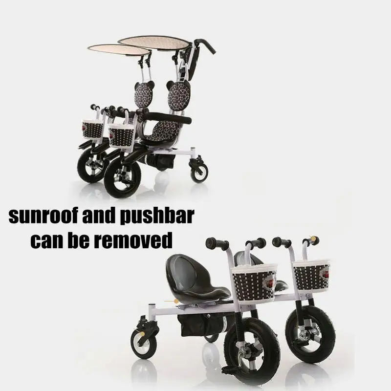 tricycle with rubber wheels