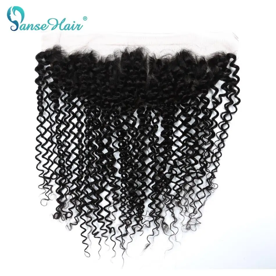 Panse Hair Peruvian Kinky Curly Lace Frontal Closure 100% Human Hair Two Bundles With Frontal Non Remy Hair Panse Hair Peruvian Kinky Curly Lace Frontal Closure 100% Human Hair Two Bundles With Frontal Non Remy Hair