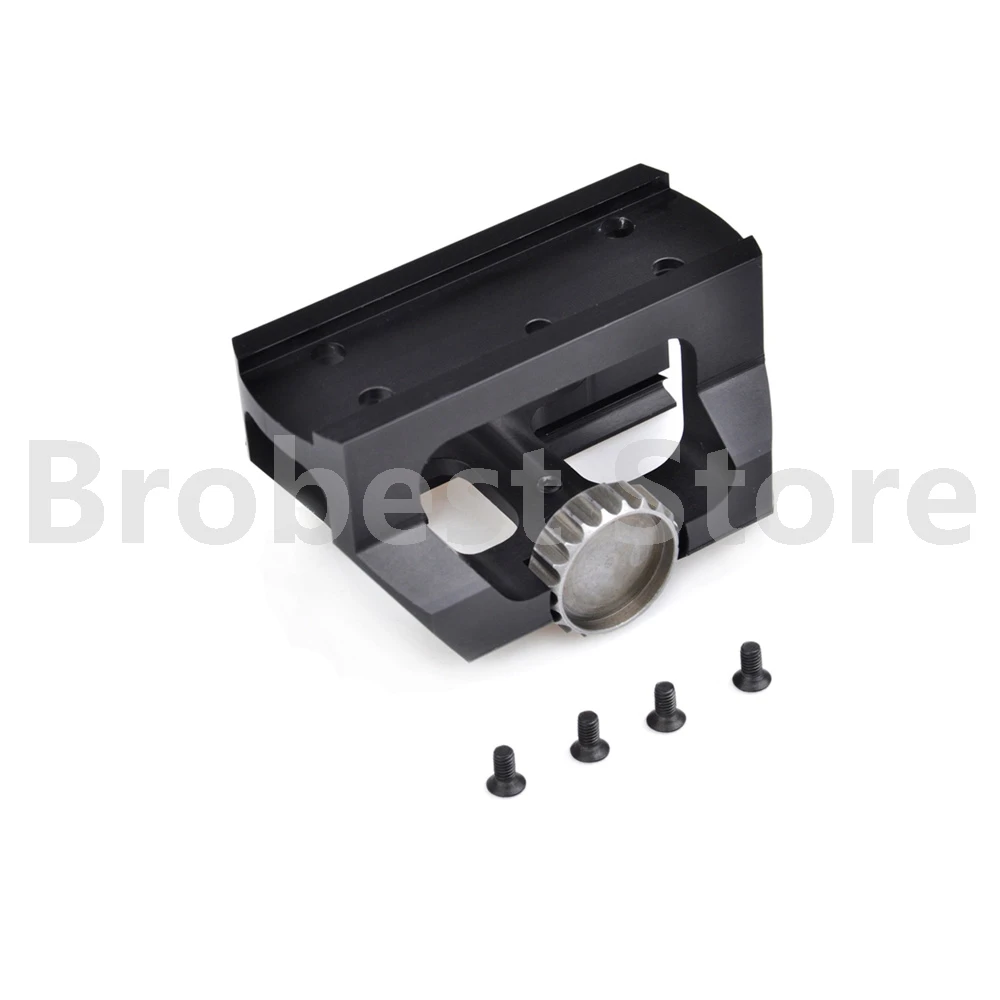 

Brobest Low Drag Mount for JJ Airsoft T1 / T-1 Red Dot and TR02 / T2 / T-2 Red Dot (Black) LDM