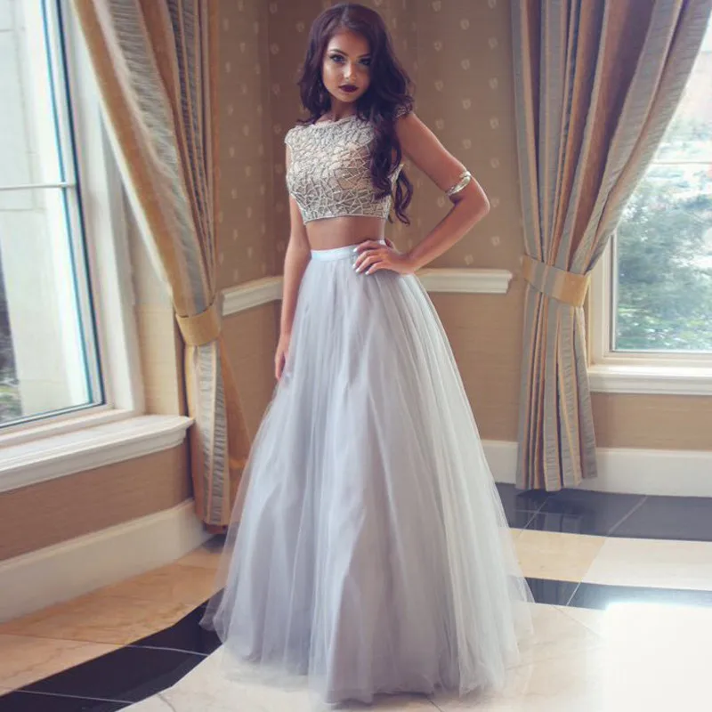 Casual Princess Fairy Style Long Skirts A Line Satin Zipper Tutu Skirt