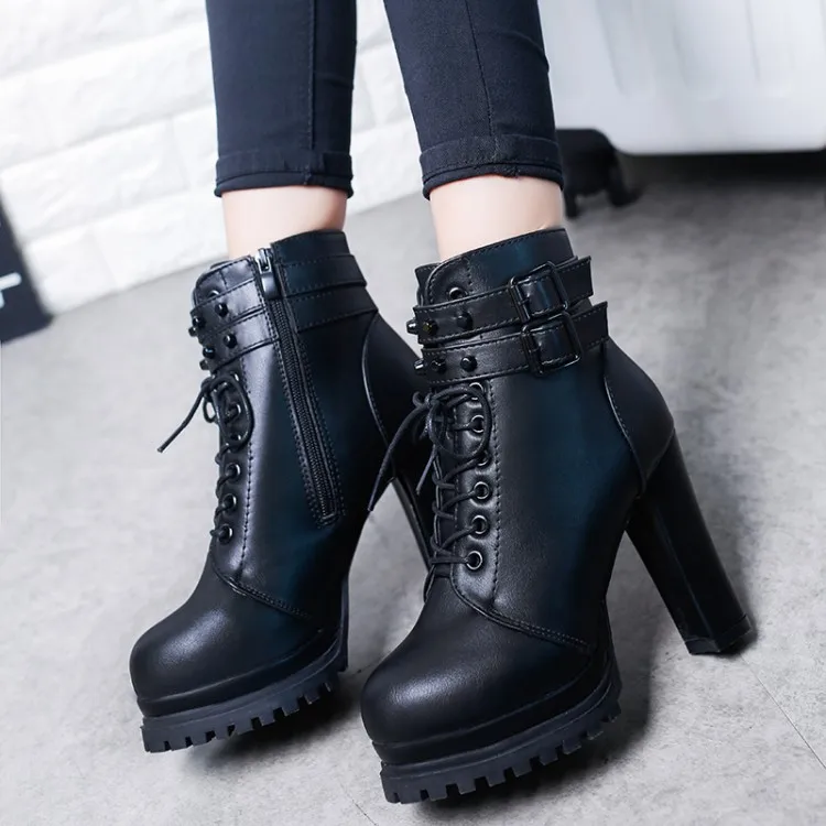 stylish heel boots for women