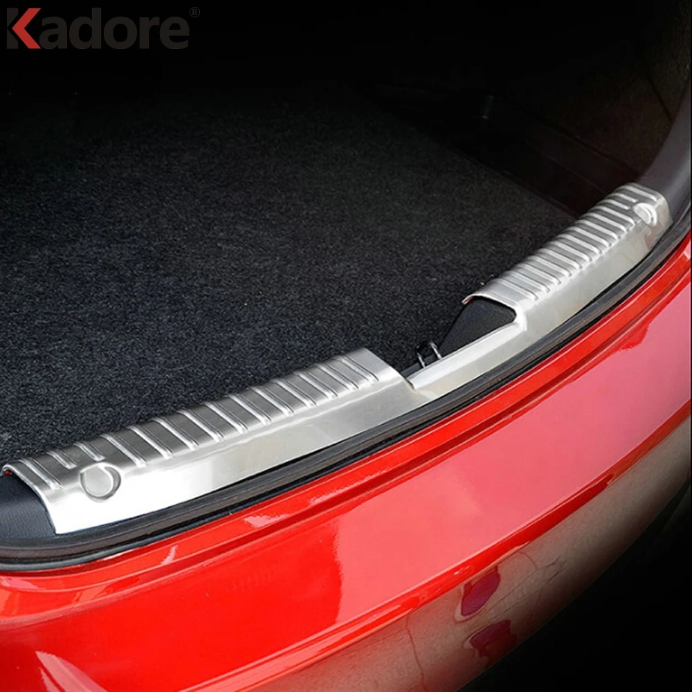 

For Mazda 6 Atenza 2014-2017 Internal Rear Bumper Protector Sills Rust-proof Car Parts Tail Trunk Lid Panel Cover Trim 1PC