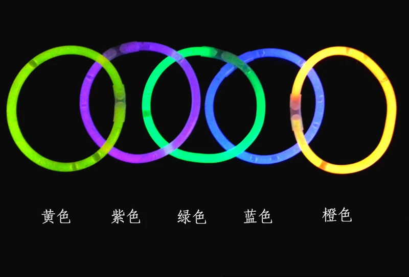 50pcs 8inch Mix Color Glow Stick Safe Light Stick Necklace Bracelets Fluorescent for Event Festive Party Supplies Concert Decor (3)