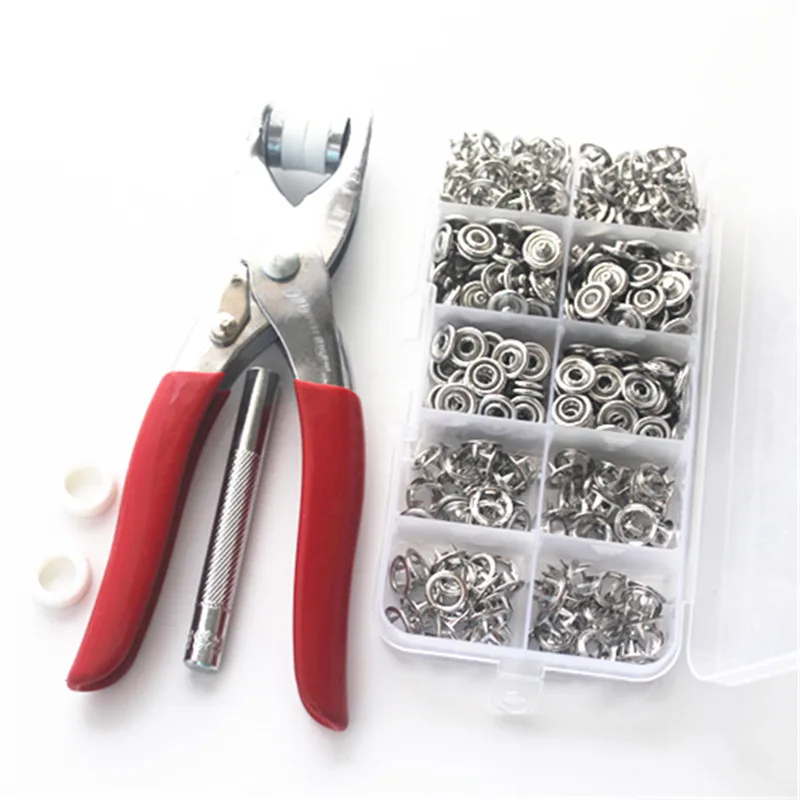 

Rivet Snap fastener Hand Tool Eyelet Setting Cloth Shoe Bag Grommet Setter Button Plier Leather Car Belt Canvas Household Pincer