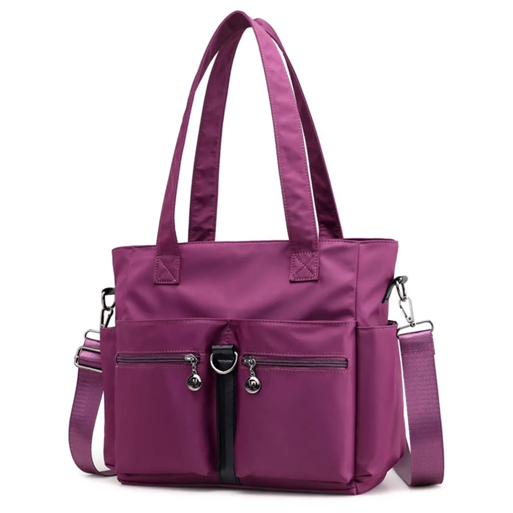 Женская модная сумка нейлоновая сумка через плечо Водонепроницаемая дорожная сумка Сумка внешняя карманная сумка Pochette Femme#15