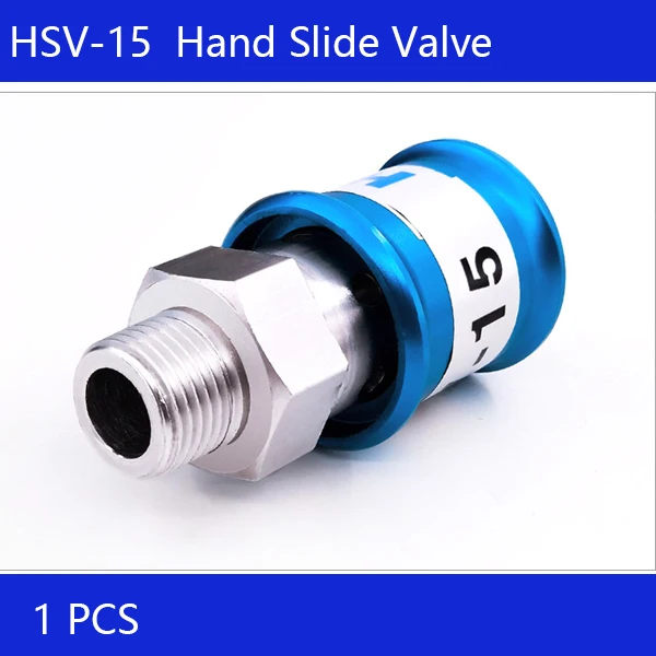 HSV 15 Free shipping 1pcs 1/2" BSPT Thread Pneumatic Flow Control