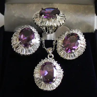 

10-14mm 18KGP earring ring pendant set>>18K gold plated watch wholesale Quartz stone CZ crystal ZST55 PH13