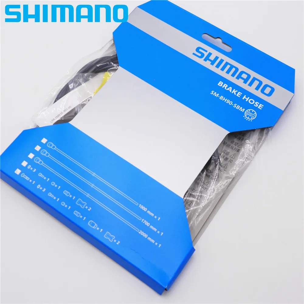 SHIMANO SM BH90 SBM/SS MTB тормозной шланг комплект 1000/1700 мм длина SM-BH90-SBM BH90-SS