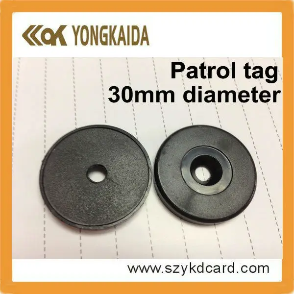 Yongkaida 500 шт. EM4100 125 кГц контрольная точка Rfid Patrol тег контроля доступа охранная система тур патруль