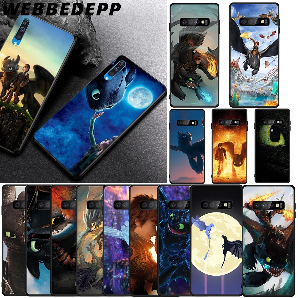 WEBBEDEPP How To Train Your Dragon Soft Case for Samsung Galaxy A3 A5 A6 Plus A7 A8 A9 J6 Cover | Мобильные телефоны и