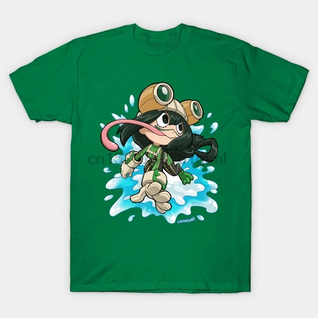 Мужские футболки с коротким рукавом сезон дождей Hero FROPPY Asui цую Футболка женская