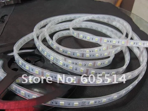 [Seven Neon] Бесплатная доставка 50 метров 60 светодиодов/м IP67 водонепроницаемый RGB 5050 led