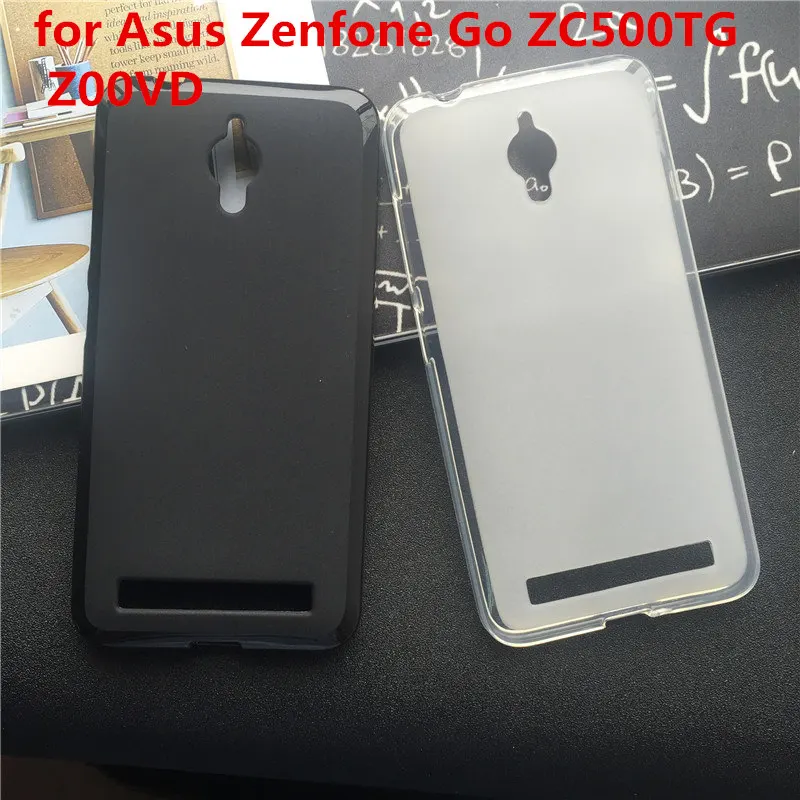 Чехол для Asus Zenfone Go ZC500TG Z00VD мягкие силиконовые чехлы телефонов защитная простая