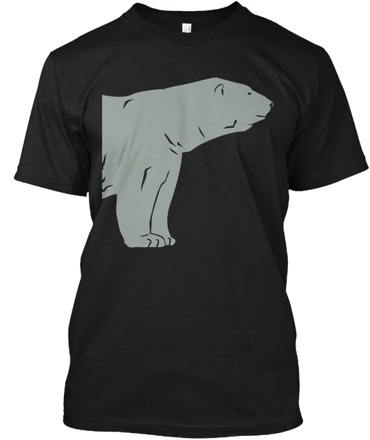 Polar Bear S 6 Popular Tagless Tee T Shirt-in T-Shirts from Men's ...