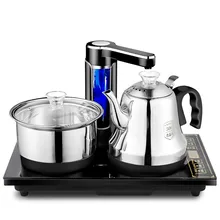 Автоматический верхний чайник Электромагнитная печка для приготовления чая 304 чайники из нержавеющей стали набор функция автоматического отключения