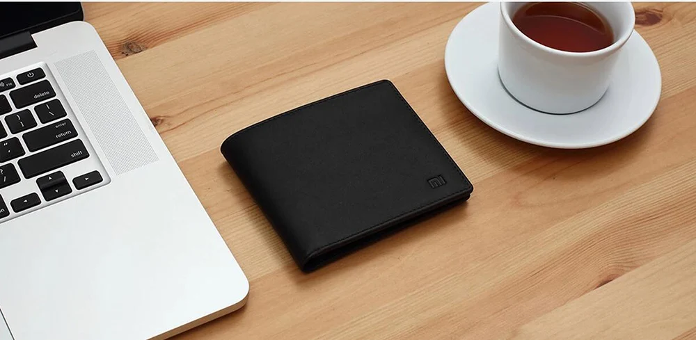 XIAOMI Mi Wallet Genuine Leather Black Purse Man Stylish Business Cowhide Standard Wallets High Quality Men Leather Wallets  (11)