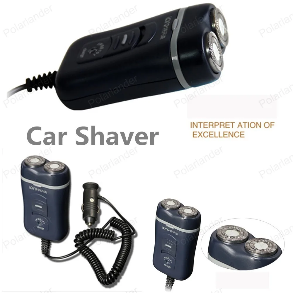 Автомобильная Бритва для джентльменов для лица BeardShaver с автомобильным адаптером зарядное устройство лезвие для всего тела мыть электрические машинки для стрижки волос для мальчика