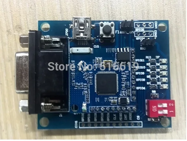 

Free shipping QCA4004 wifi socket /P2P remote transparent transmission module /wifi to serial port plate / key configuration