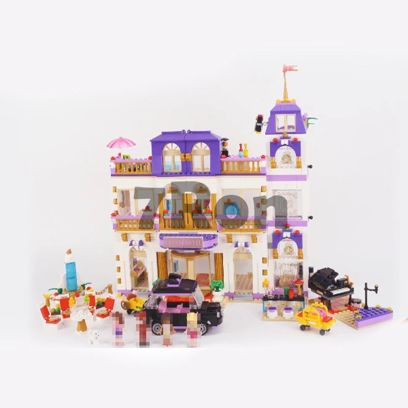 

Models building toy 01045 The Heartlake Grand Hotel Building Blocks Compatible with lego Friends Series 10547 toys & hobbies