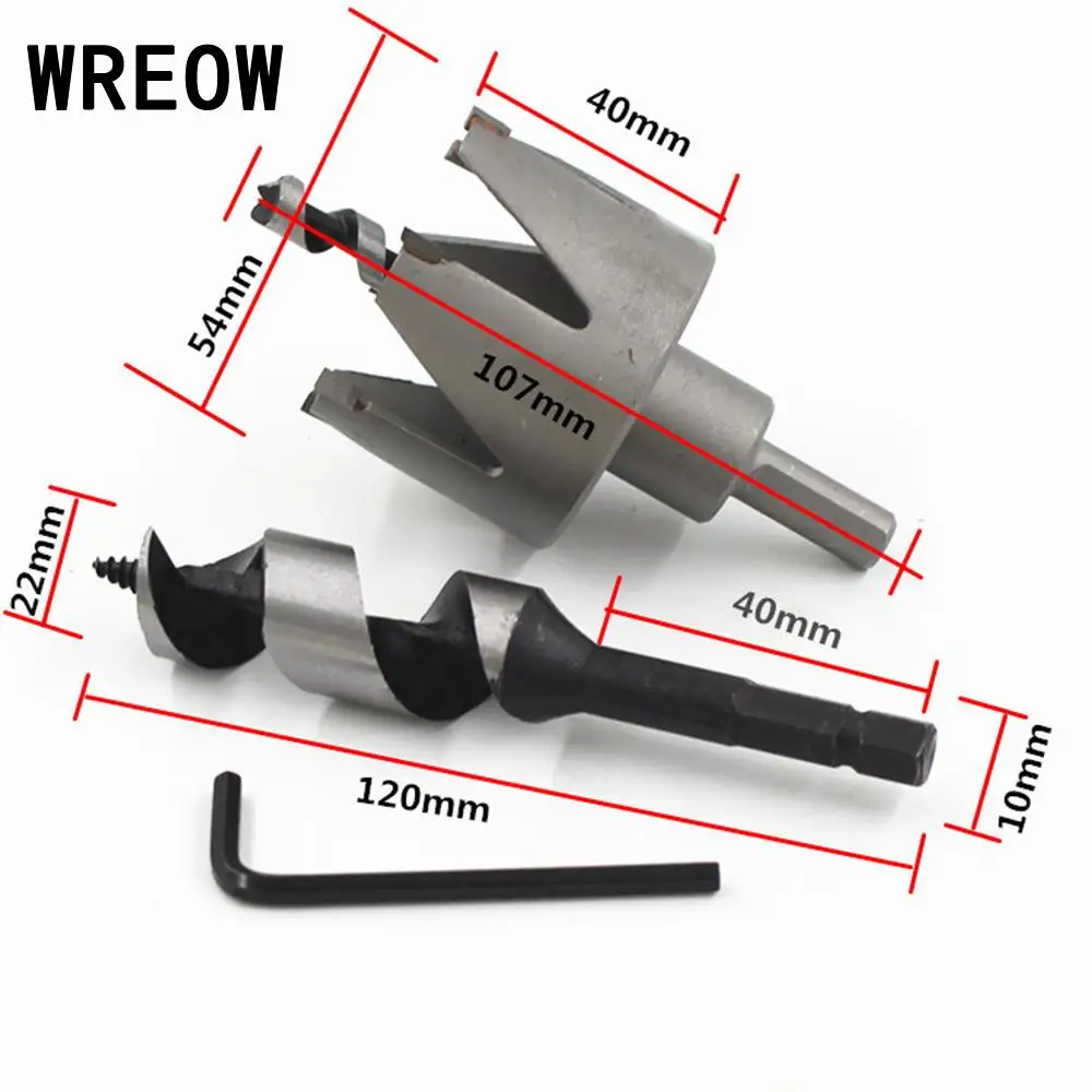 Hole Saw Cutter Tool Ball Shape Lock Router Bit Carbide Cutters Round