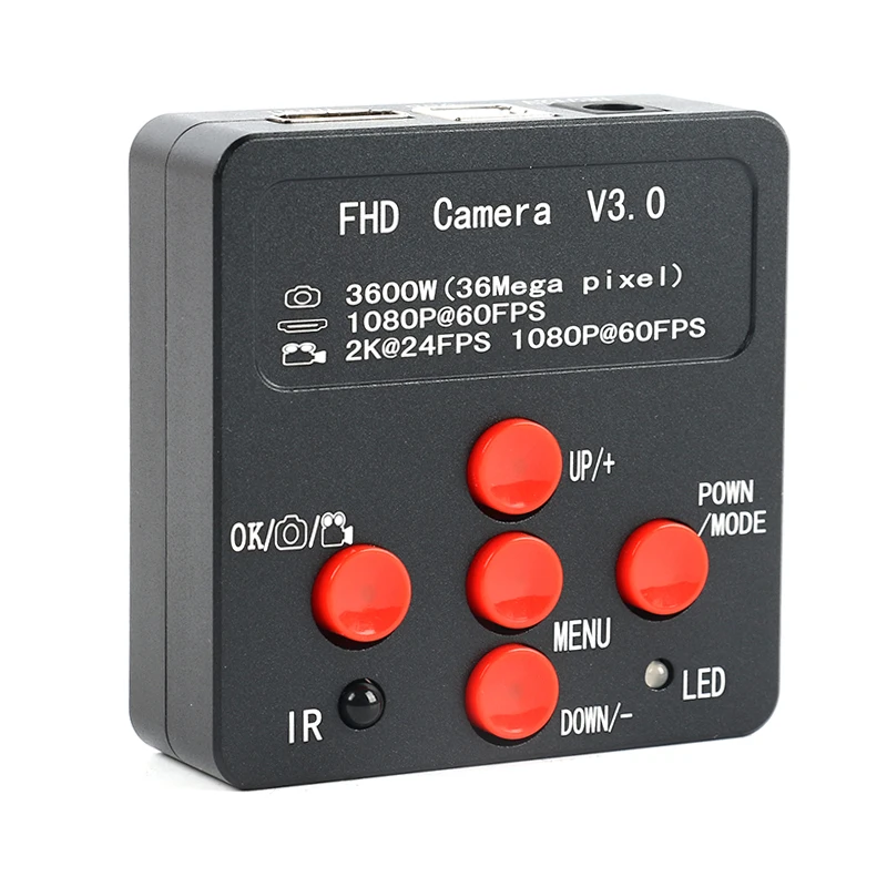1080P FHD 36MP 2K HDMI USB промышленный электронный цифровой видео микроскоп камера 200X C