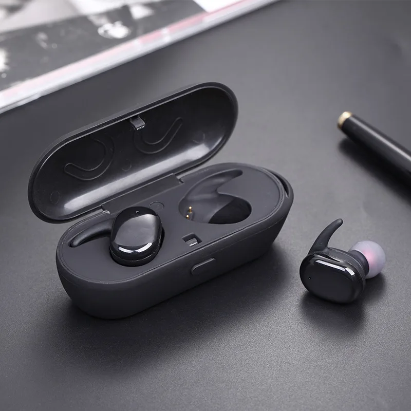 2019 Mini Wireless Bluetooth Earphone Hands Free TWS Bluetooth Headset for IPhone Smartphone Android Phone