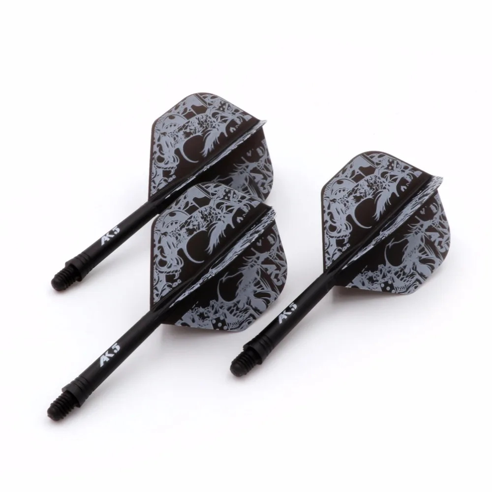 cuesoul ak5 integrated dart shaft and flights diamond shape CUESOUL Rost Integrated Dart Shaft and Flights Standard Shape,Set of 3 pcs