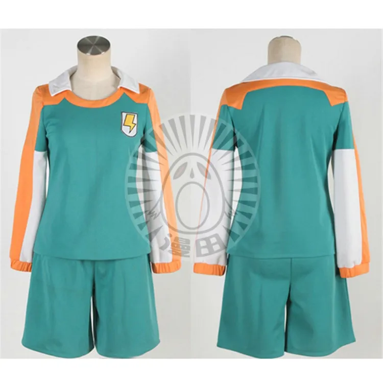 Может быть адаптирован аниме Inazuma Eleven Косплей Униформа Хэллоуин Вечеринка