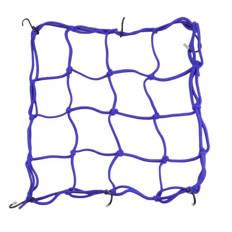 30*30 см мотоцикл велосипед грузовой сети веревка для шлема сумка для хранения багажа шпагат синий желтый красный черный зеленый мотоцикл сетчатый мешок сетка - Цвет: Blue