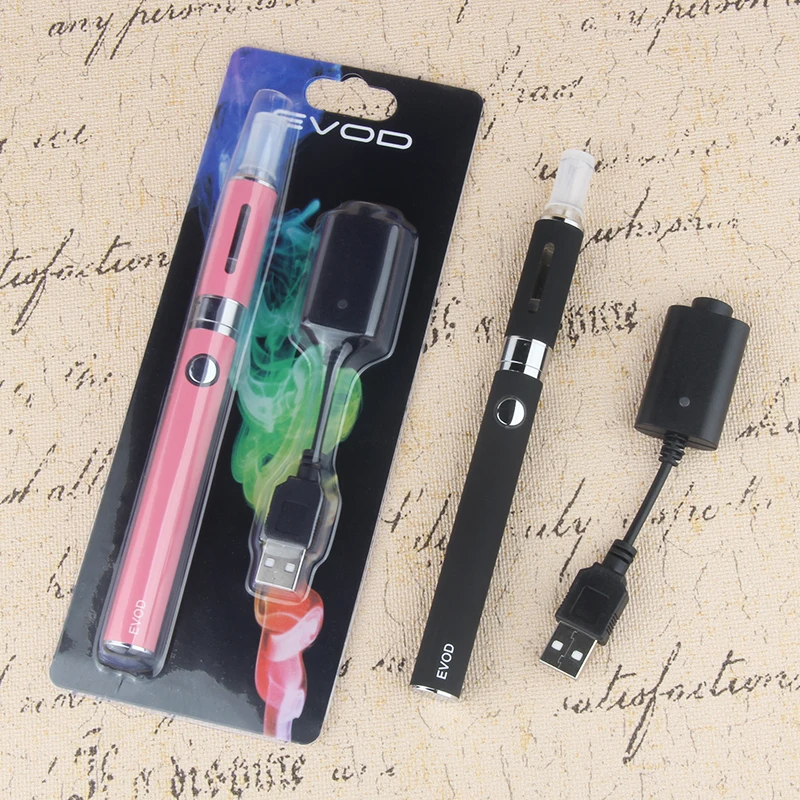 1 шт. Evod MT3 Vape стартовый набор 650mAh электронная сигарета eGo испаритель 2,4 мл MT3 атомайзер электронный кальян Vape набор ручек