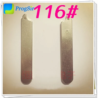 111#112#113#114#115#116#117# Uncut Пустой Клинок для KD VVDI дистанционный ключ 10 шт./комплект - Цвет: 116