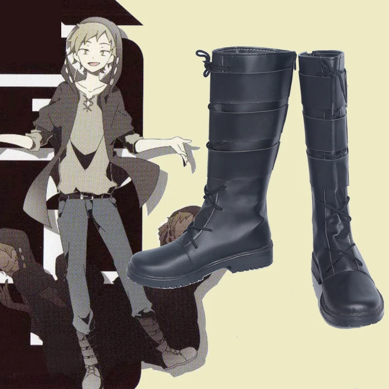 Аниме MekakuCity Actors Обувь для костюмированной вечеринки косплея Кано шууйя Вечерние