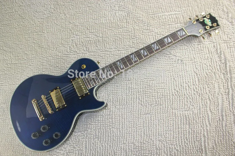 

Top quality earth inlay The artist signature LP Supreme Gold TOP Electric Guitar with Golden Hardware in stock .