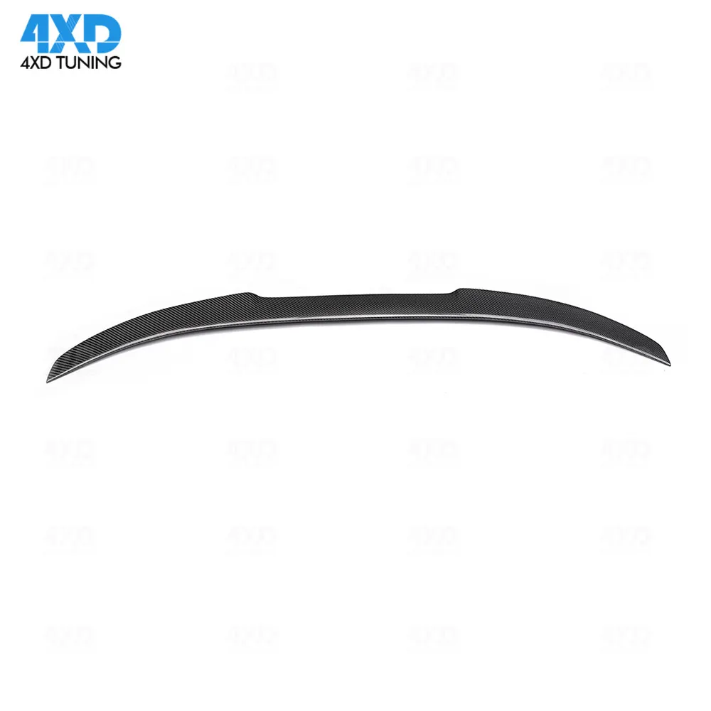 

For BMW E90 Spoiler M4 Style 3 Series E90 & E90 M3 Carbon Fiber Rear Spoiler Rear Bumper Trunk Wing Sedan Car styling 2005-2011